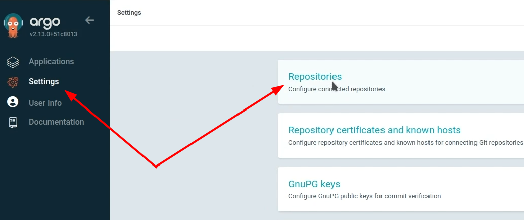 Argo CD Repositories